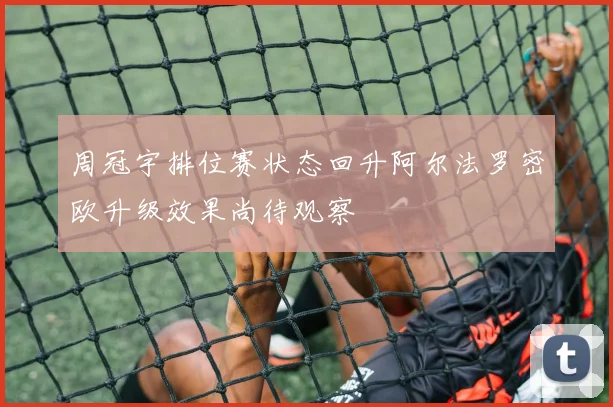 周冠宇排位赛状态回升阿尔法罗密欧升级效果尚待观察